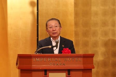 祝辞：日本電気協会関西支部　支部会長　藤　洋作　氏