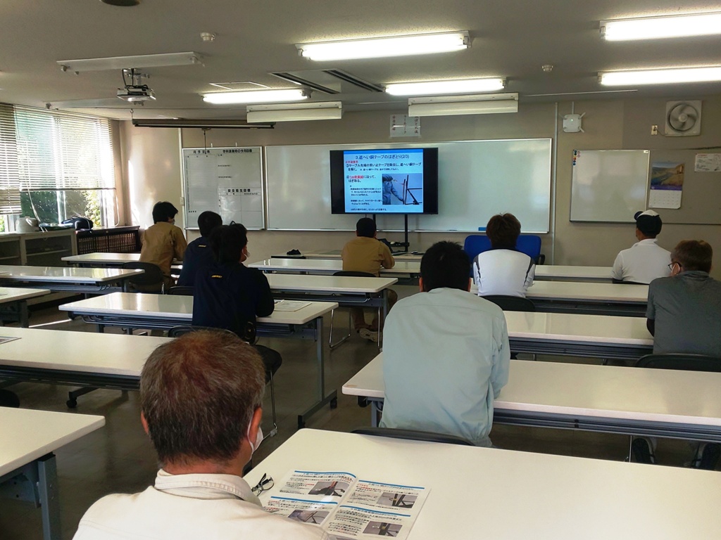 作業手順講習の様子（２日目）