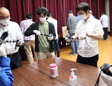 実習の様子