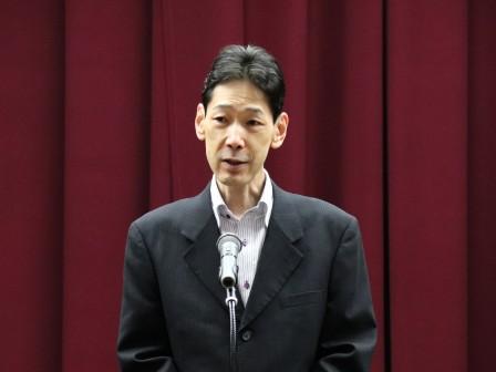 挨拶：田中電力安全課長