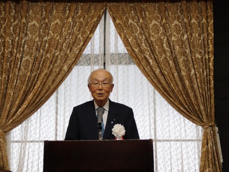 挨拶:日本電気協会　貫会長